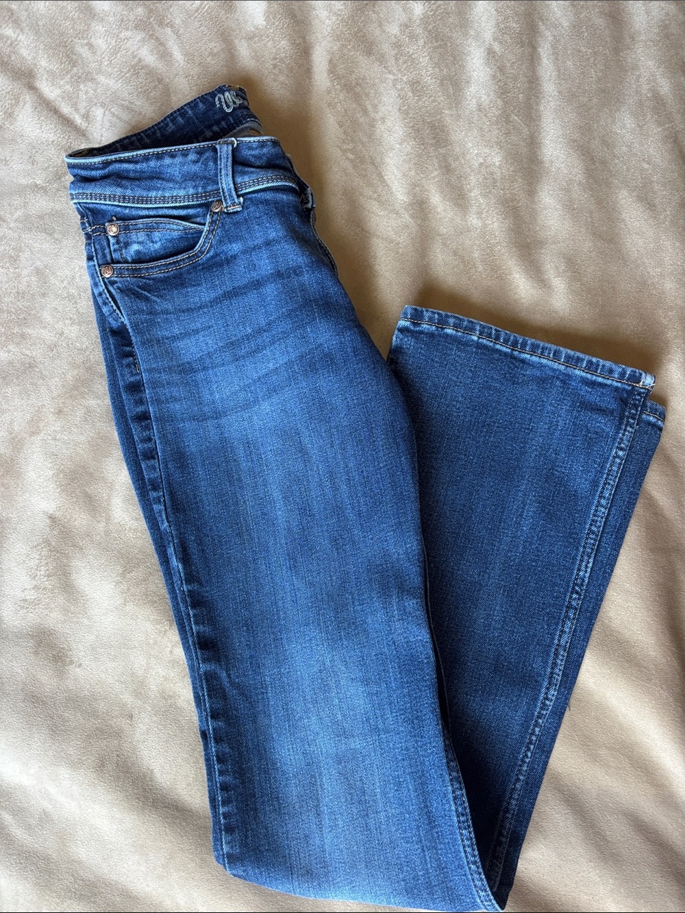 Wrangler Women's Blue Boot Cut Jeans